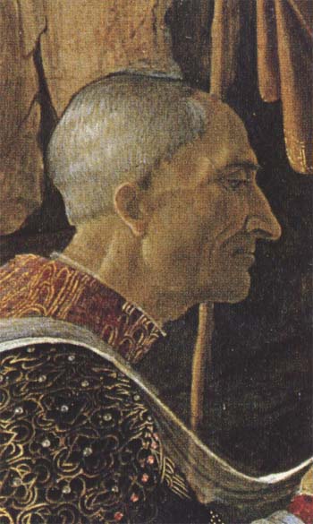 Sandro Botticelli Older Kneeling Mago